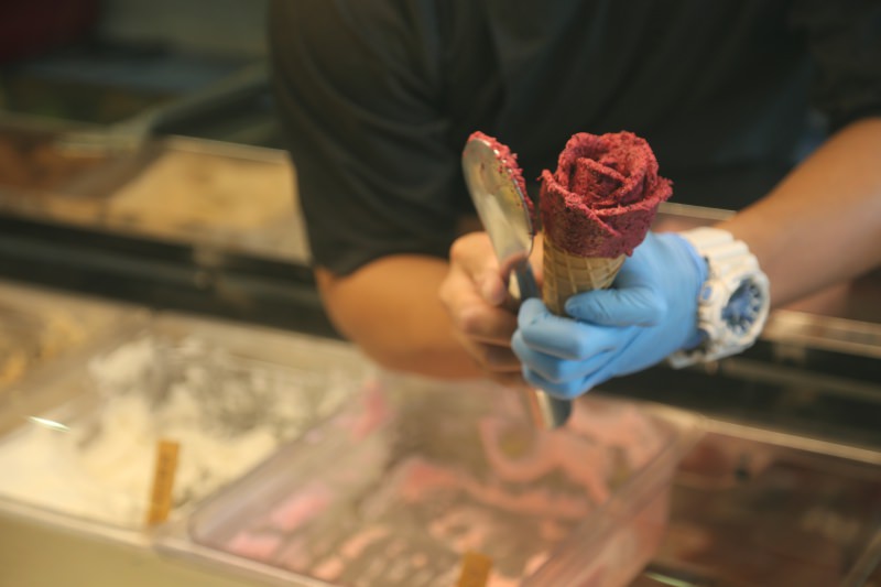 [台南]安平冰品推薦 六月三十義式冰淇淋 台南冰淇淋IG打卡動物造型、玫瑰冰淇淋 真材實料好好吃