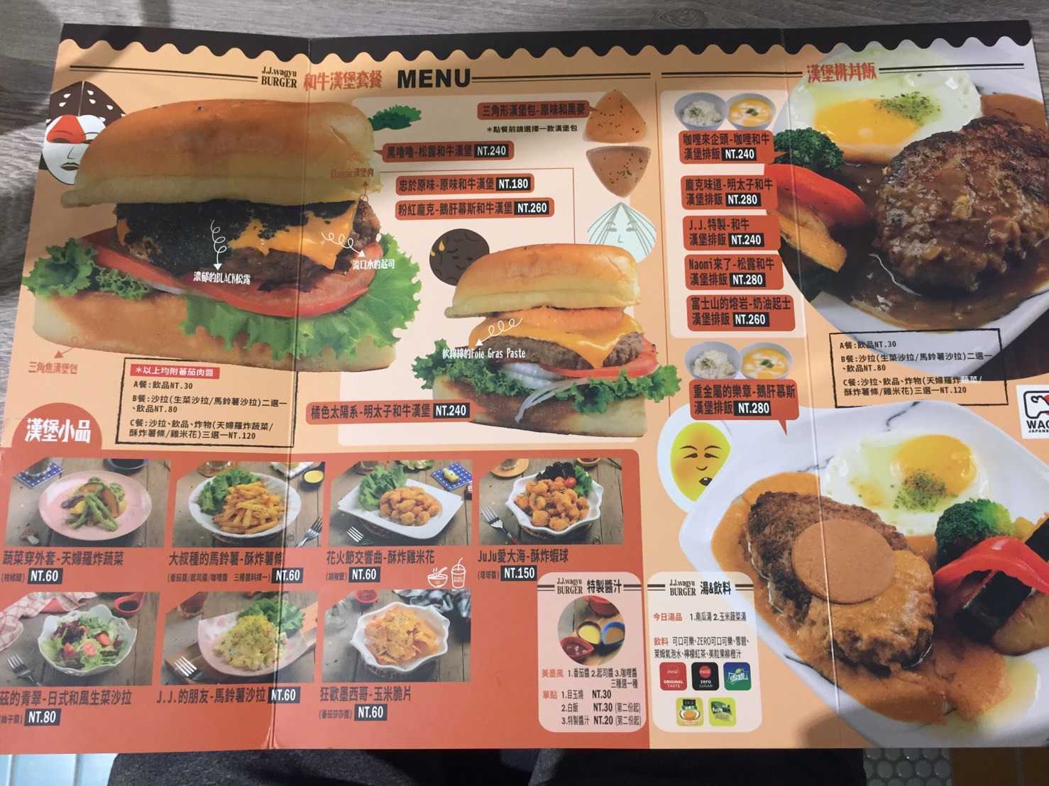 [台北]中山 新光三越南西店美食街攻略 米堂、J.J.Wagyu Burger、夢想實現一燈、小確幸三明治