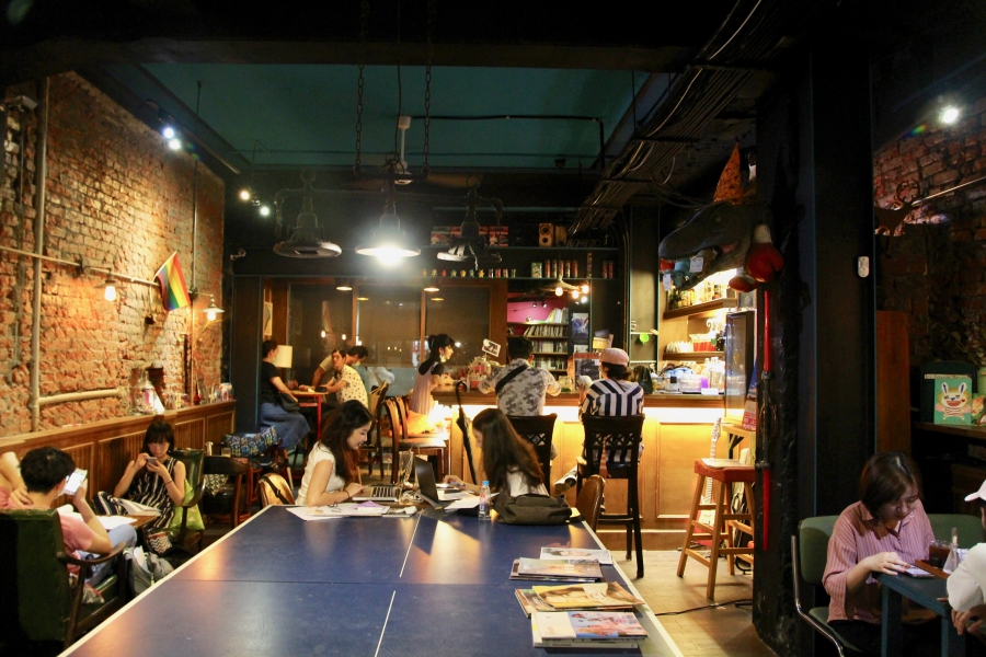 台北中山商圈咖啡廳1+1 Together Republic 寵物友善、獨立包廂 慵懶放鬆的小空間