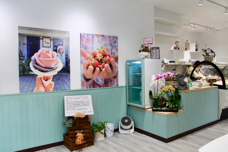 六月三十義式手工冰淇淋-台北店 台南安平人氣玫瑰造型冰淇淋來台北啦！！