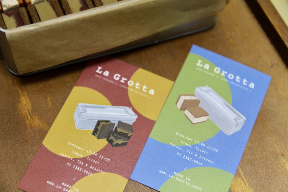 宅配美食推薦：美食加選物La Grotta生巧克力鐵盒冰餅開箱 美食廢人呱吉愛的冰糕那家咖啡廳拉～