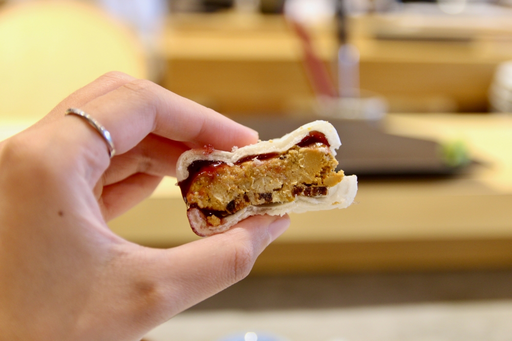 台中無菜單日本料理【鮨初 割烹】預約制 慶生約會推薦餐廳 網路很紅的哈密瓜蛋糕就是這家