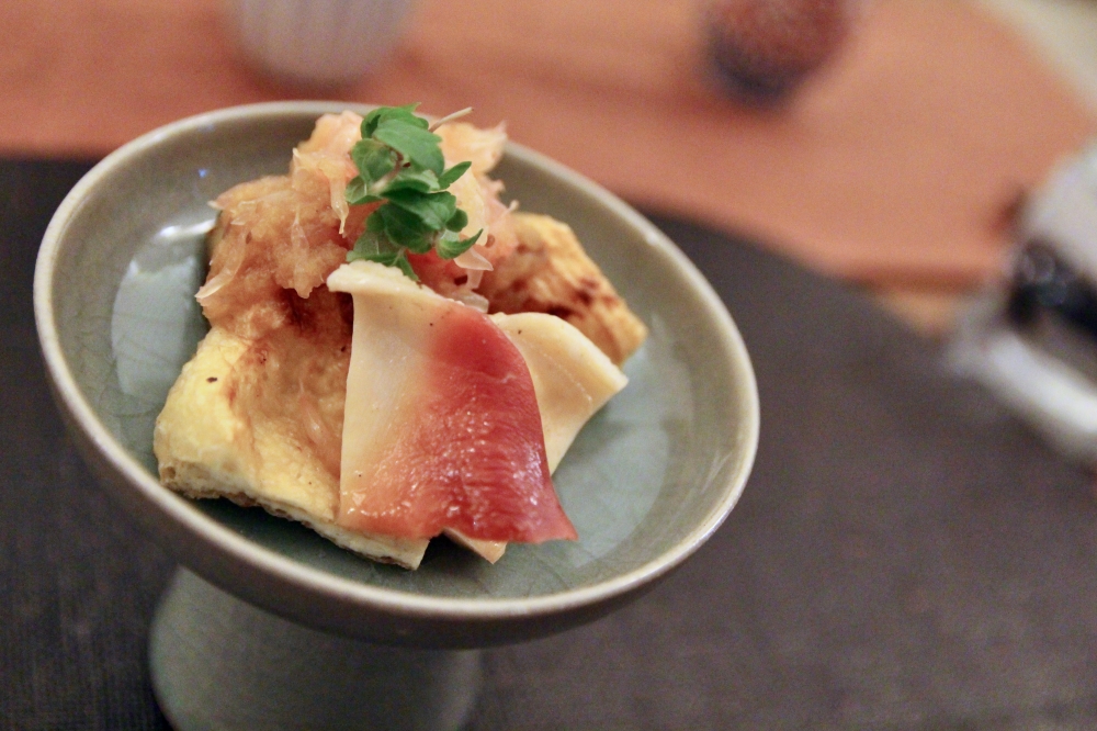 高雄THE AMNIS然一酒店 Ukai-tei Kaohsiung 懷石料理六週年 日本酒餐酒會｜米其林推薦