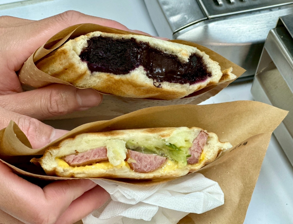 台南熱壓吐司【小菓時-原菓子手作吐司盒子】口味超多種！真材實料好吃推薦｜台南早餐
