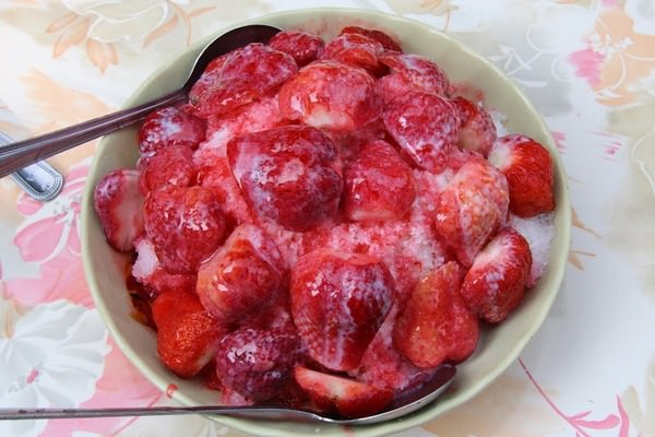 [台南]冬天必吃的草莓冰 冰鄉