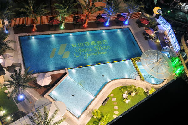 [南投-埔里]日月潭附近 住宿推薦 親子主題客房 埔里最高360度旋轉餐廳 友山尊爵酒店Yoou Shan Grand Hotel