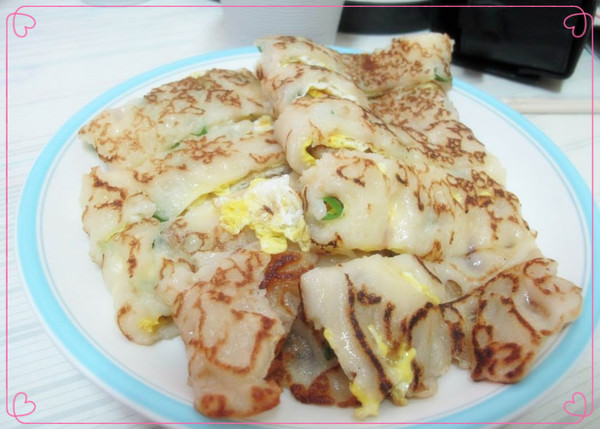 [台南]排隊古早味早餐 超大麵糊蛋餅 阿公阿婆古早味蛋餅